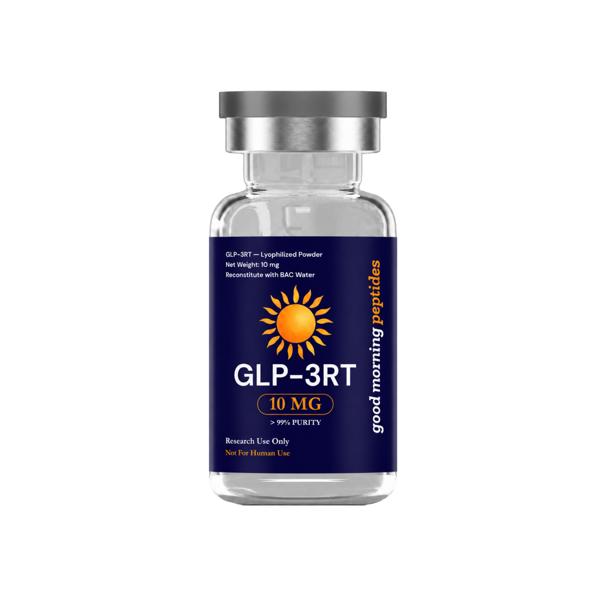 GLP-3RT research peptide vial